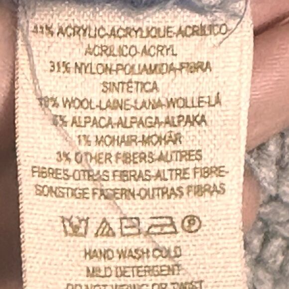 Free People Cardigan / Fuzzy Jacket Size Small ▪️ - Picture 9 of 11